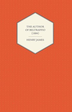 Cover The Author of Beltraffio (1884) (eBook, ePUB)