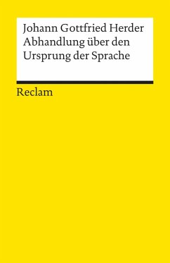 Abhandlung über den Ursprung der Sprache (eBook, ePUB) - Herder, Johann Gottfried