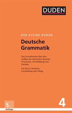 Der kleine Duden - Deutsche Grammatik - Hoberg, Rudolf; Hoberg, Ursula
