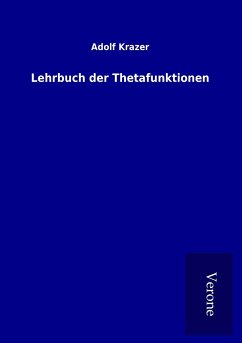 Lehrbuch der Thetafunktionen