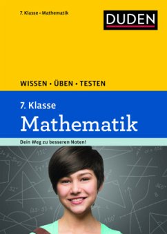 Wissen - Üben - Testen: Mathematik 7. Klasse - Witschaß, Timo;Schreiner, Lutz;Stein, Manuela