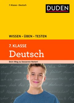 Wissen - Üben - Testen: Deutsch 7. Klasse - Steinhauer, Anja;Ising, Annegret;Richter, Hans-Jörg