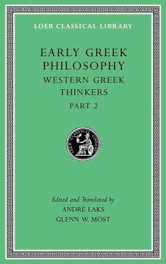 Early Greek Philosophy, Volume V