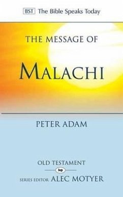 The Message of Malachi - Adam, Dr Peter