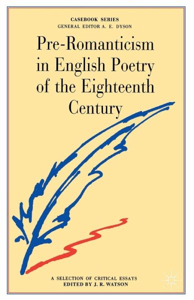 Pre-Romanticism in English Poetry of the Eighteenth Century