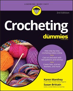 Crocheting For Dummies with Online Videos - Brittain, Susan;Manthey, Karen
