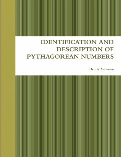 Cover IDENTIFICATION AND DESCRIPTION OF PYTHAGOREAN NUMBERS