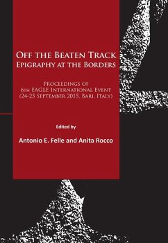 Cover Off the Beaten Track. Epigraphy at the Borders