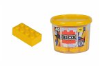 Simba 104118857 - Blox Steine in Dose, Konstruktionsspielzeug, 40, gelb