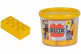 Simba 104118857 - Blox Steine in Dose, Konstruktionsspielzeug, 40, gelb Simba 104118857 - Blox Steine in Dose, Konstruktionsspielzeug, 40, gelb