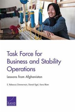 Task Force for Business and Stability Operations: Lessons from Afghanistan - Zimmerman, S. Rebecca; Egel, Daniel; Blum, Ilana