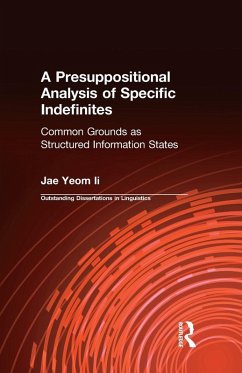 A Presuppositional Analysis of Specific Indefinites - Yeom, Jae-Il