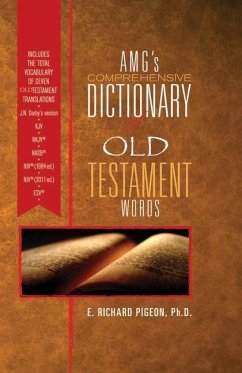 Amg's Comprehensive Dictionary of Old Testament Words - Pigeon, Richard