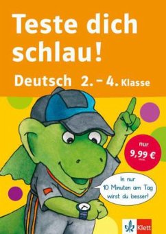 Teste dich schlau Deutsch 2.-4. Klasse