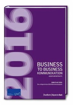 Cover Business to Business-Kommunikation / GWA Profi Award 2016