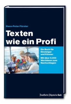 Texten wie ein Profi - Förster, Hans-Peter