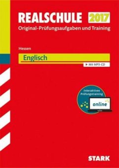 Cover Realschule 2017 - Hessen - Englisch mit MP3-CD, inkl. Online-Prüfungstraining