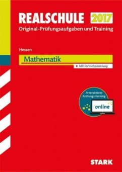 Cover Realschule 2017 - Hessen - Mathematik, inkl. Online-Prüfungstraining. Mit Online-Zugang