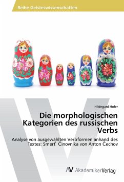 Die morphologischen Kategorien des russischen Verbs - Hofer, Hildegard