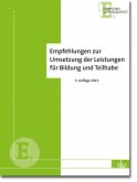Empfehlungen des DV zur Umsetzung der Leistungen für Bildung und Teilhabe (eBook, PDF)