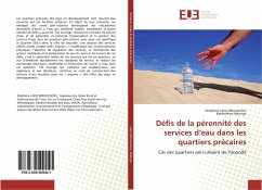 Défis de la pérennité des services d¿eau dans les quartiers précaires - Lako Mbouendeu, Stéphane;Ndongo, Barthelémy