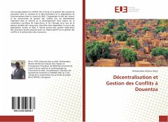 Décentralisation et Gestion des Conflits à Douentza - Dicko, Mahamadou Moctar