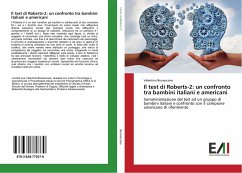 Il test di Roberts-2: un confronto tra bambini italiani e americani