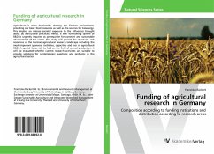 Funding of agricultural research in Germany - Rückert, Franziska