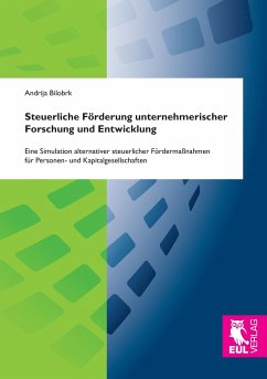 Steuerliche Förderung unternehmerischer Forschung und Entwicklung - Bilobrk, Andrija