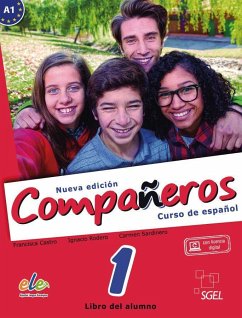 Compañeros Nuevo 1. Kursbuch - Castro, Francisca; Rodero, Ignacio; Sardinero, Carmen