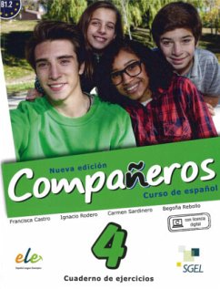 Compañeros 4 - Nueva edición, m. 1 Buch, m. 1 Beilage / Compañeros Nueva edicion 4