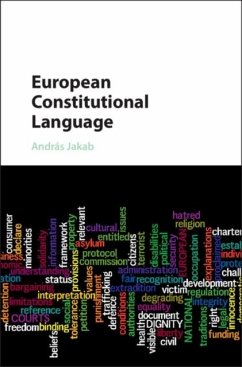 Cover European Constitutional Language (eBook, PDF)