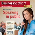 Business-Englisch lernen Audio - In der Öffentlichkeit reden (MP3-Download)