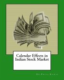 Calendar Effects in Indian Stock Market (eBook, ePUB)