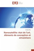 Nanosatellite: état de l¿art, éléments de conception et simulations