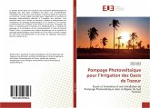 Pompage Photovoltaïque pour l¿Irrigation des Oasis de Tozeur