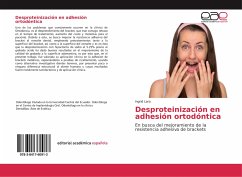 Desproteinización en adhesión ortodóntica - Lara, Ingrid