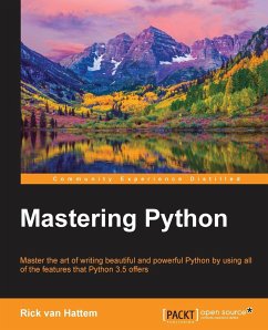 Mastering Python - Hattem, Rick van; Milovanovic, Igor