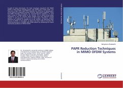 PAPR Reduction Techniques in MIMO OFDM Systems