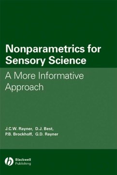 Nonparametrics for Sensory Science (eBook, PDF) - Rayner, J. C. W.; Best, D. J.; Brockhoff, Per; Rayner, G. D.