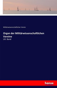 Cover Organ der Militärwissenschaftlichen Vereine