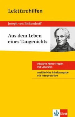 Lektürehilfen Joseph von Eichendorff 