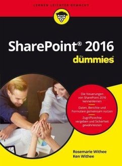 SharePoint 2016 für Dummies - Withee, Rosemarie;Withee, Ken
