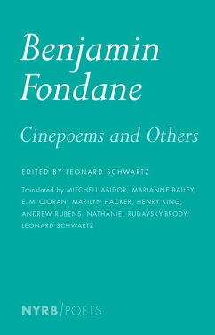 Cinepoems and Others (eBook, ePUB) - Fondane, Benjamin