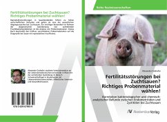 Fertilitätsstörungen bei Zuchtsauen? Richtiges Probenmaterial wählen! - Grahofer, Alexander