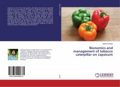 Bionomics and management of tobacco caterpillar on capsicum
