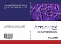 Aeromonas spp. in livestock products and environmental samples