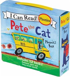 Pete the Cat 12-Book Phonics Fun! - Dean, James; Dean, Kimberly