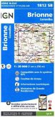 IGN Karte, Serie Bleue Brionne Cormeilles