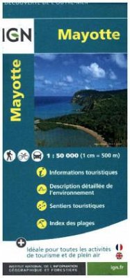 IGN Karte, Découverte de l'outre-mer Mayotte